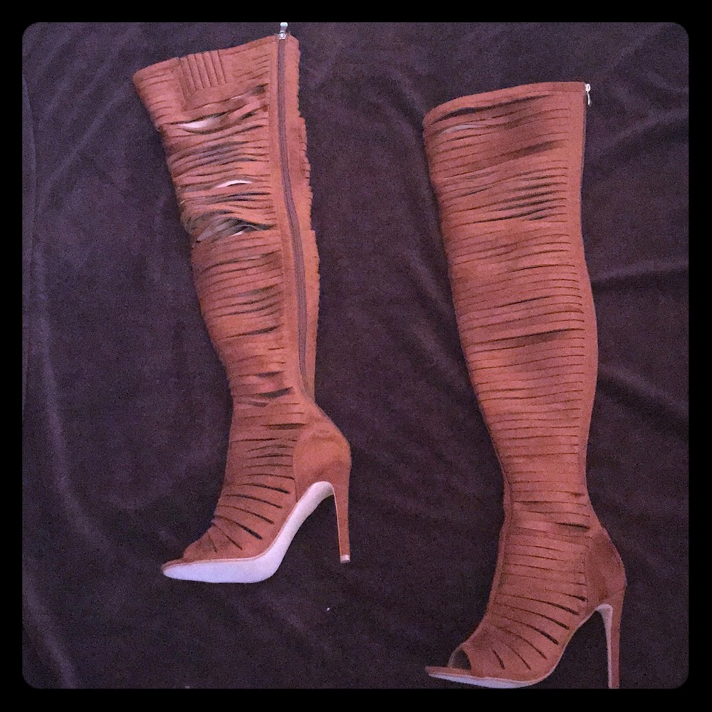 Thigh high boots